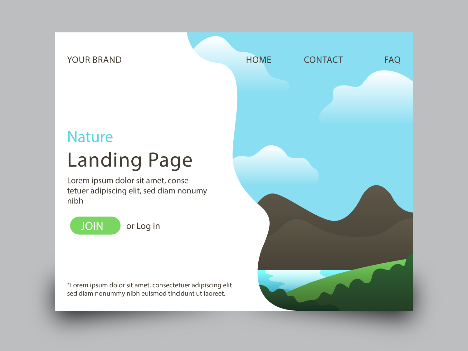 Paket Landing Page